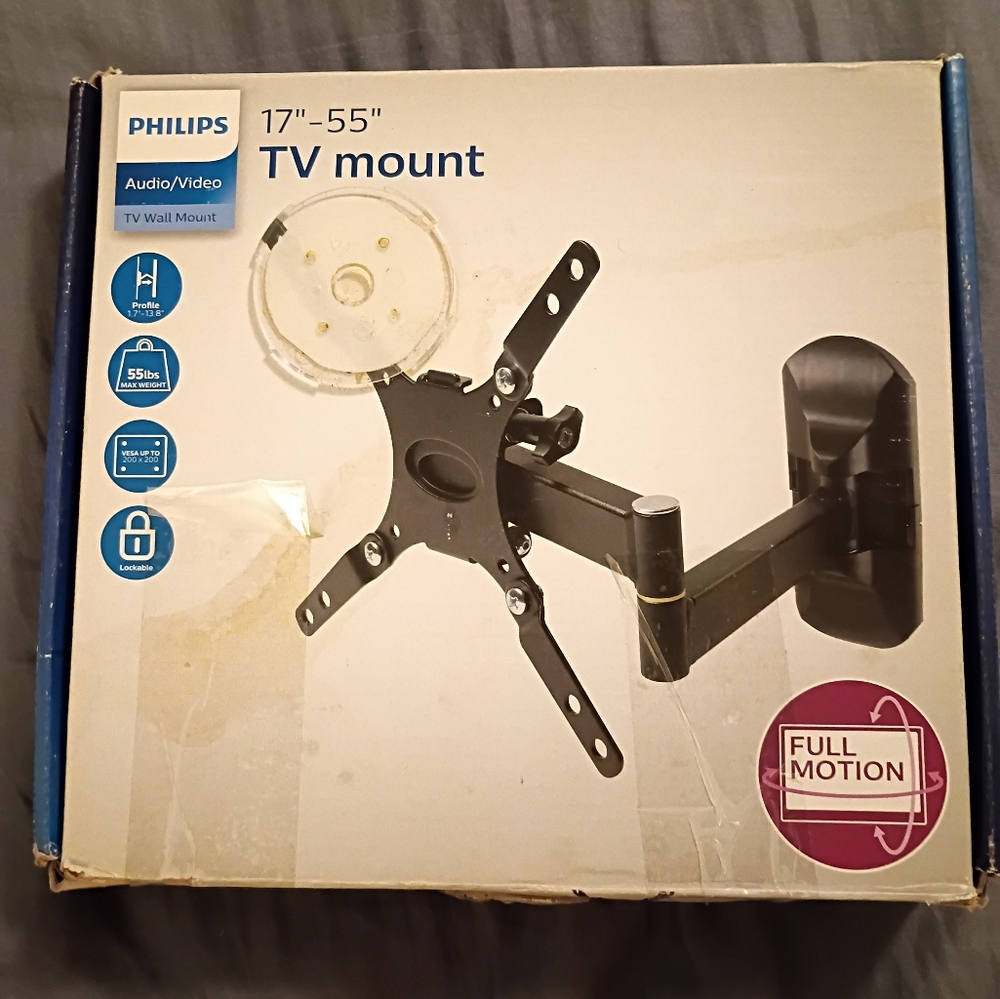 Philips TV Mount - White